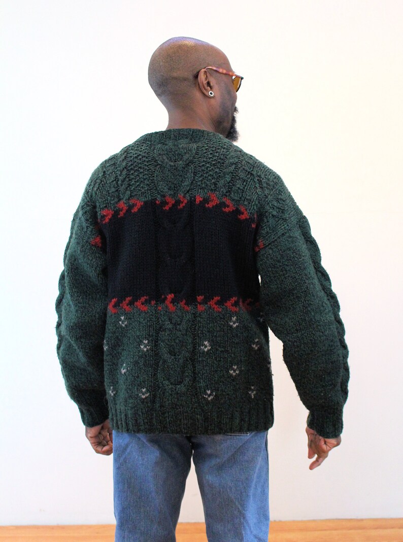 reindeer wool sweater