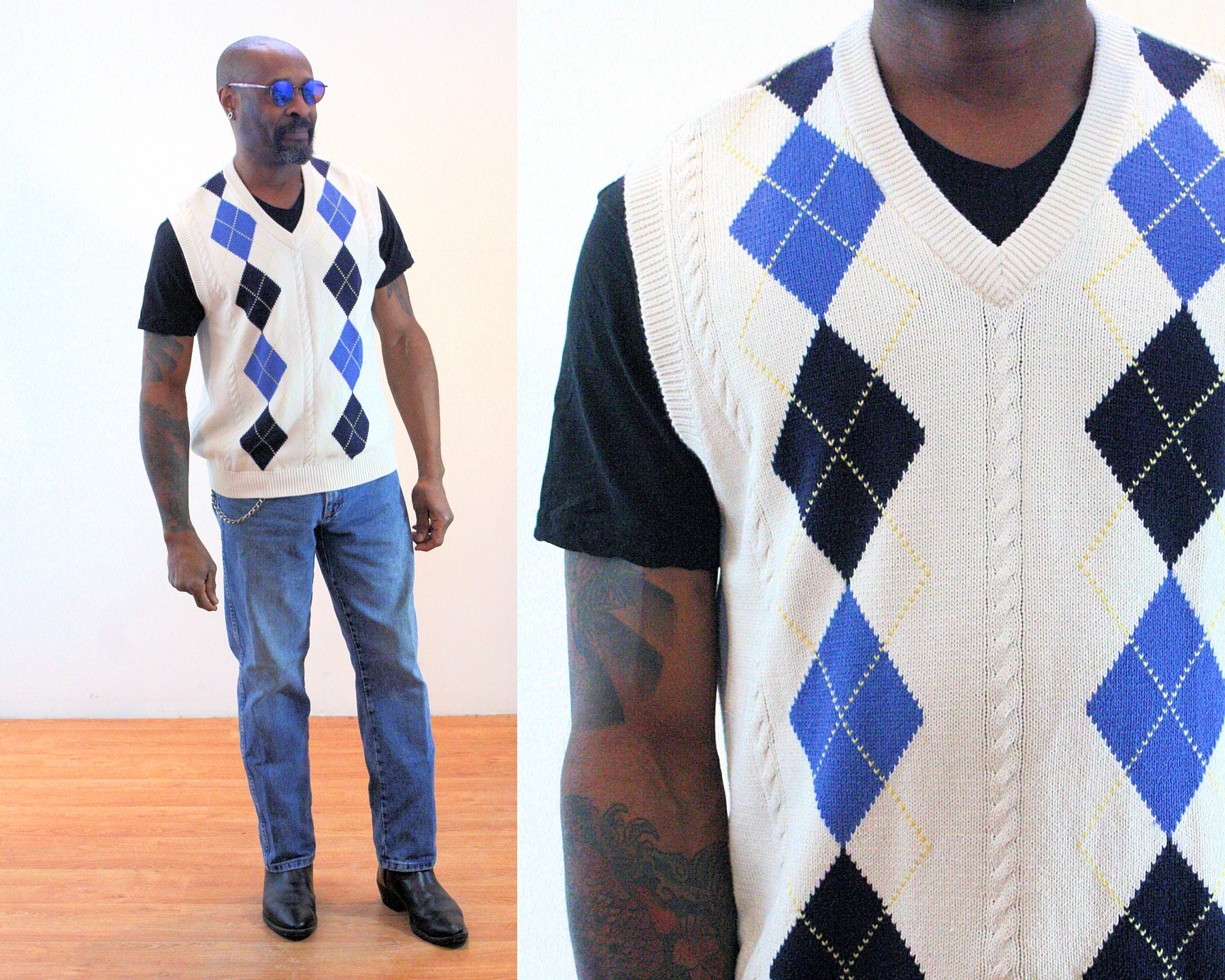 brooks vest mens white