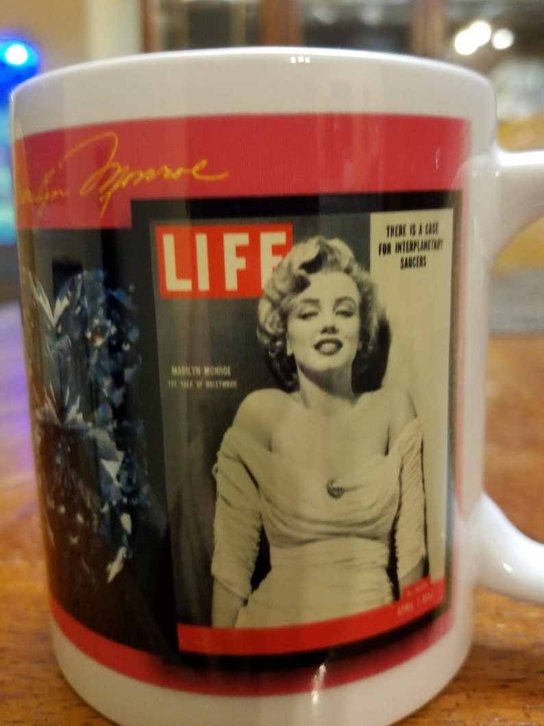 Marilyn Monroe Coffee Cup Etsy