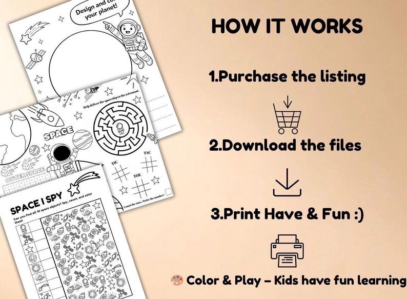 Solar System Craft Pack, Build Your Own Planets, Kids Astronomy ...