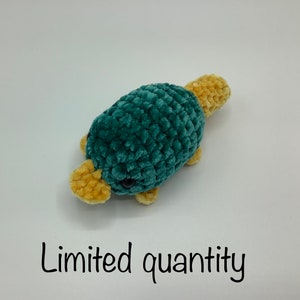 Amigurumi, crochet, Velvet, platypus, stuffed animal, plushy