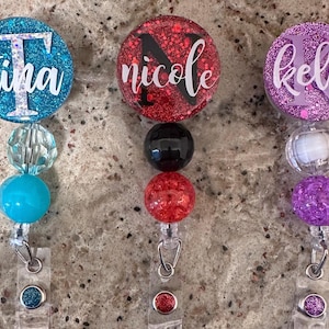 Personalized  | RN | LPN | Nurse | Healthcare | Doctor |Retractable | Dental | Office | Badge Reel | ID Holder | Name Badge