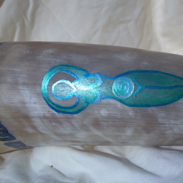 OOAK GODDESS Drinking Horn -- Witch Crafted