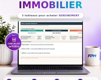 Projectpakket voor vastgoed in Excel: leencapaciteit, huurrendement en persoonlijk budget; 3 Google Sheets-spreadsheets