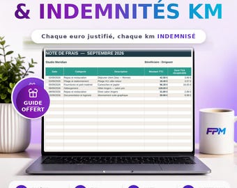 Kostenoverzicht in Excel, kilometervergoeding, terugvorderbare btw en maandoverzicht (klaar voor ondertekening), Google Sheets