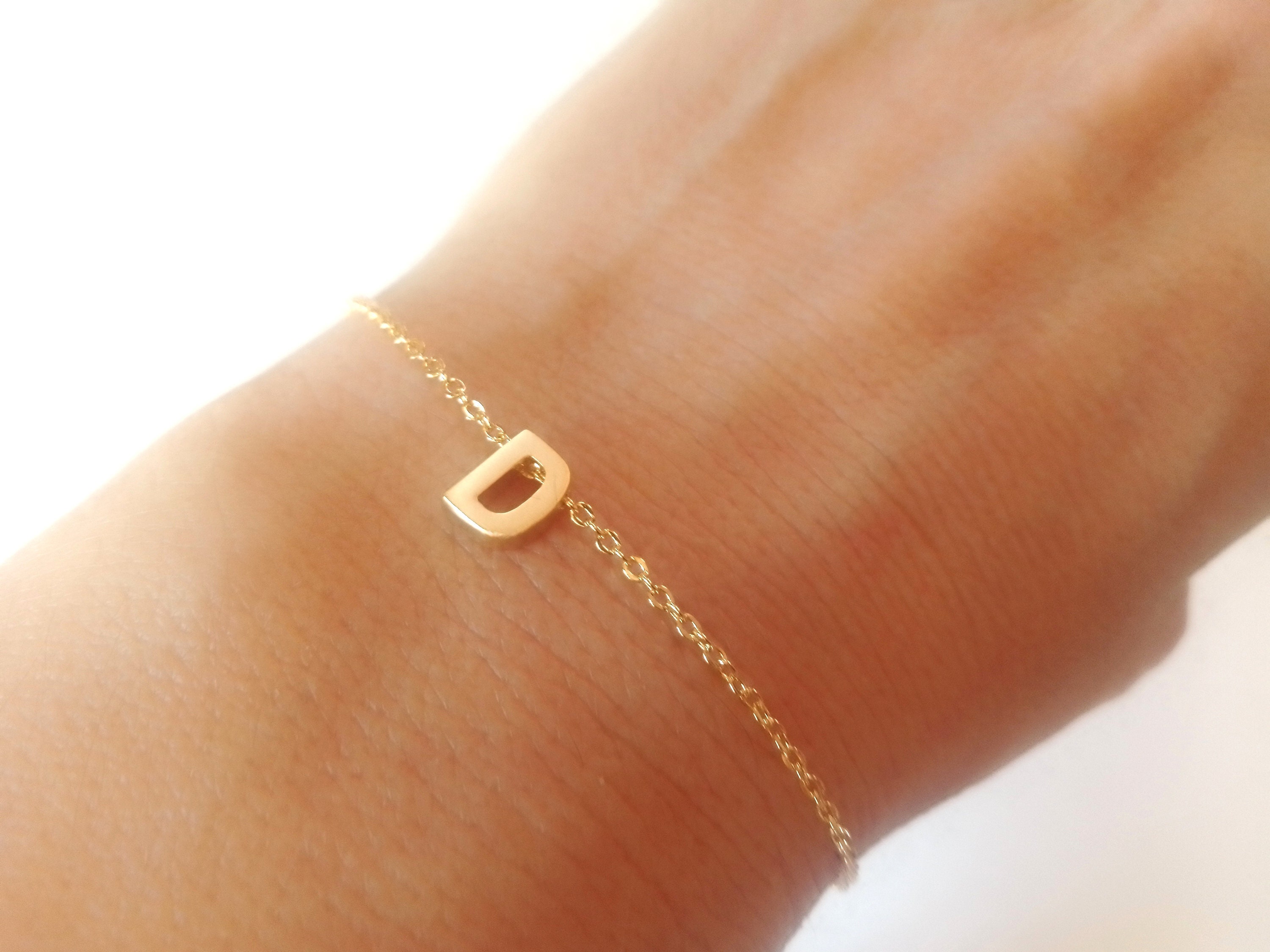 Initial Letter V bracelet 19610502335 MINI DETAILS