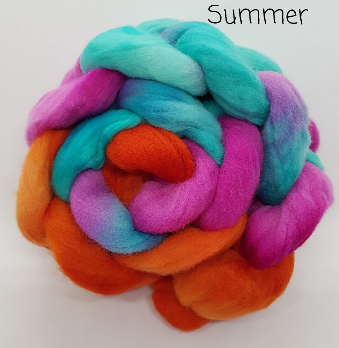 Wool Roving Summer - Etsy Australia