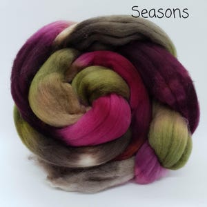 Merino Wool Roving- Seasons