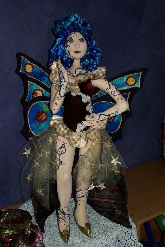 Butterfly Kisses Cloth Doll Pattern Etsy