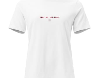 Crack Dot Bam Women's Mahjong T-Shirt, Relaxed Fit