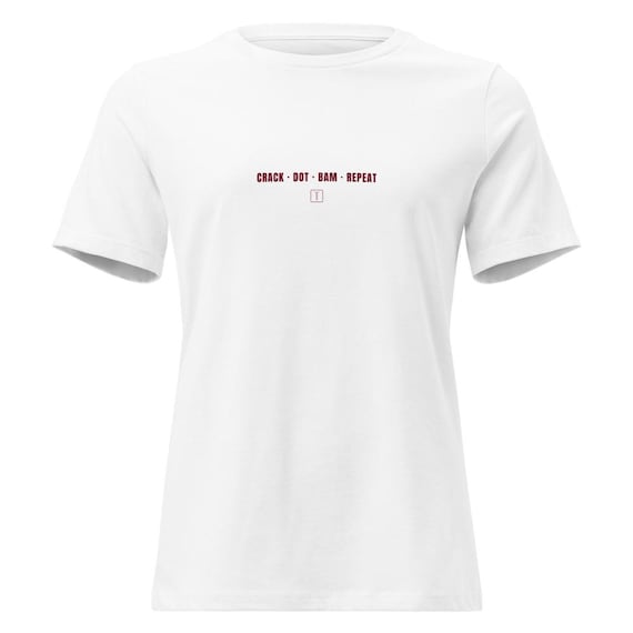 Crack Dot Bam Women's Mahjong T-Shirt