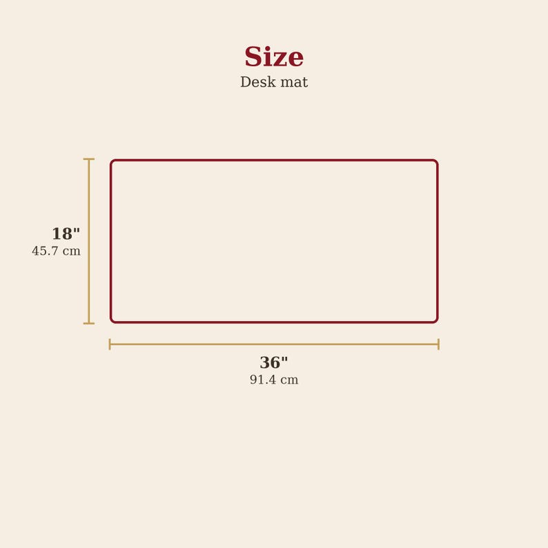 Mahjong Desk Mat, XL Mouse Pad 36x18 in, Bamboo Tile Pattern image 3