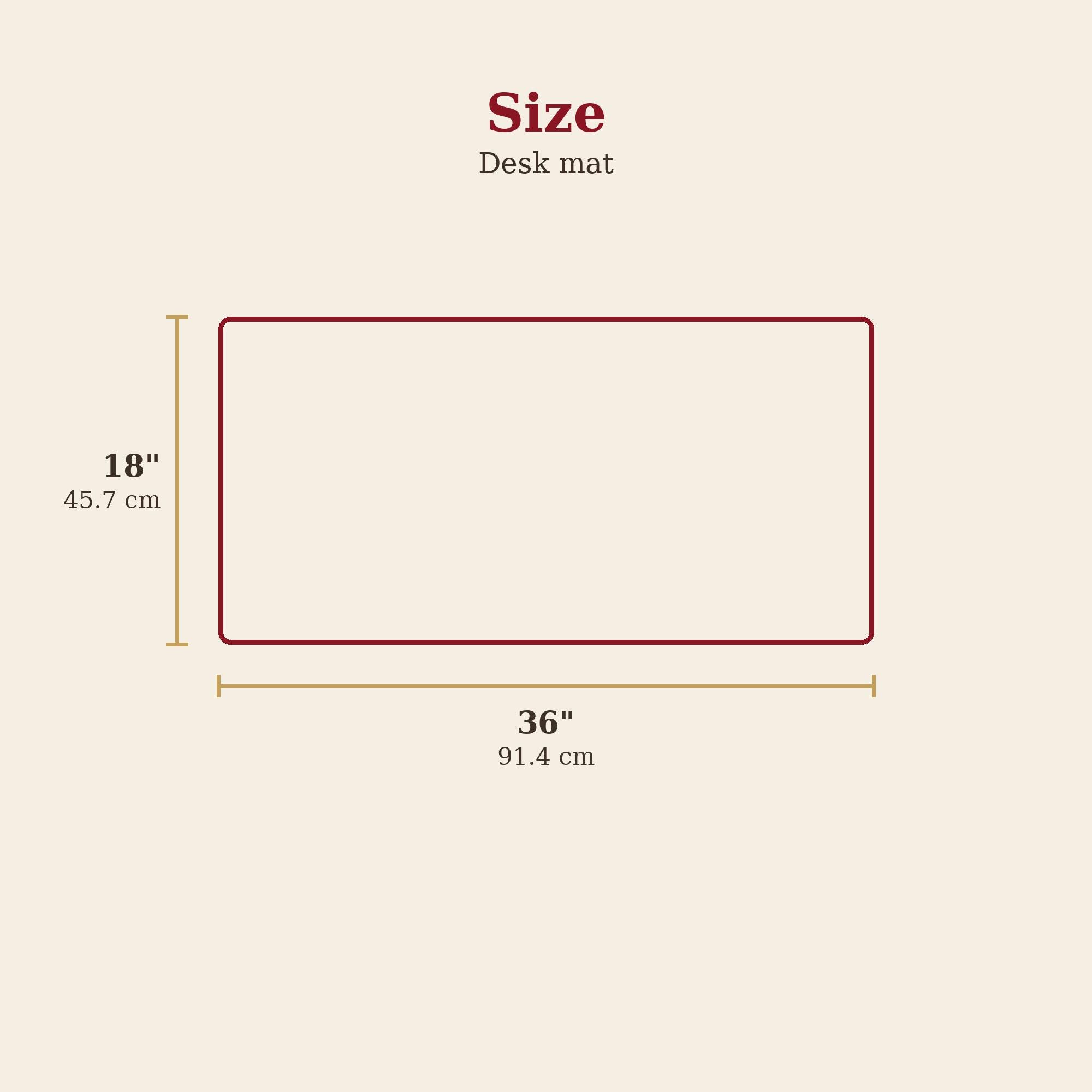 Mahjong Desk Mat