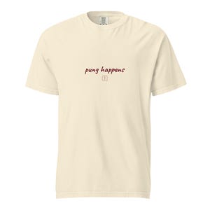 Pung Happens T-Shirt Terracotta Ivory | Pung Club Mahjong Streetwear