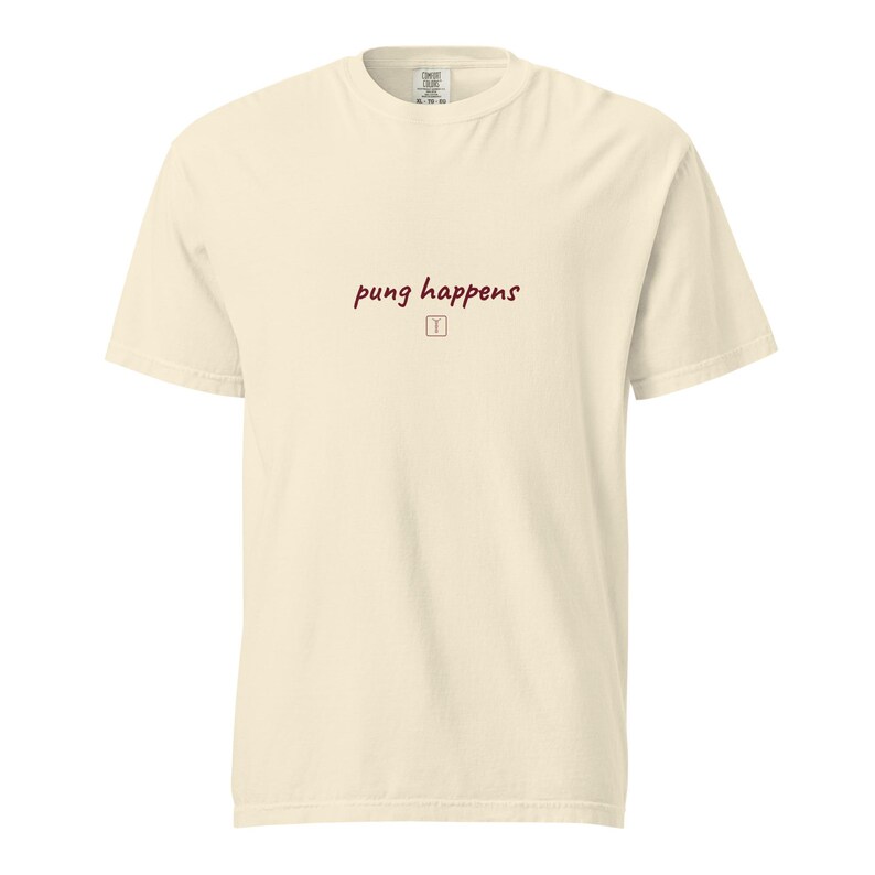 Pung Happens T-Shirt Terracotta Ivory | Pung Club Mahjong Streetwear