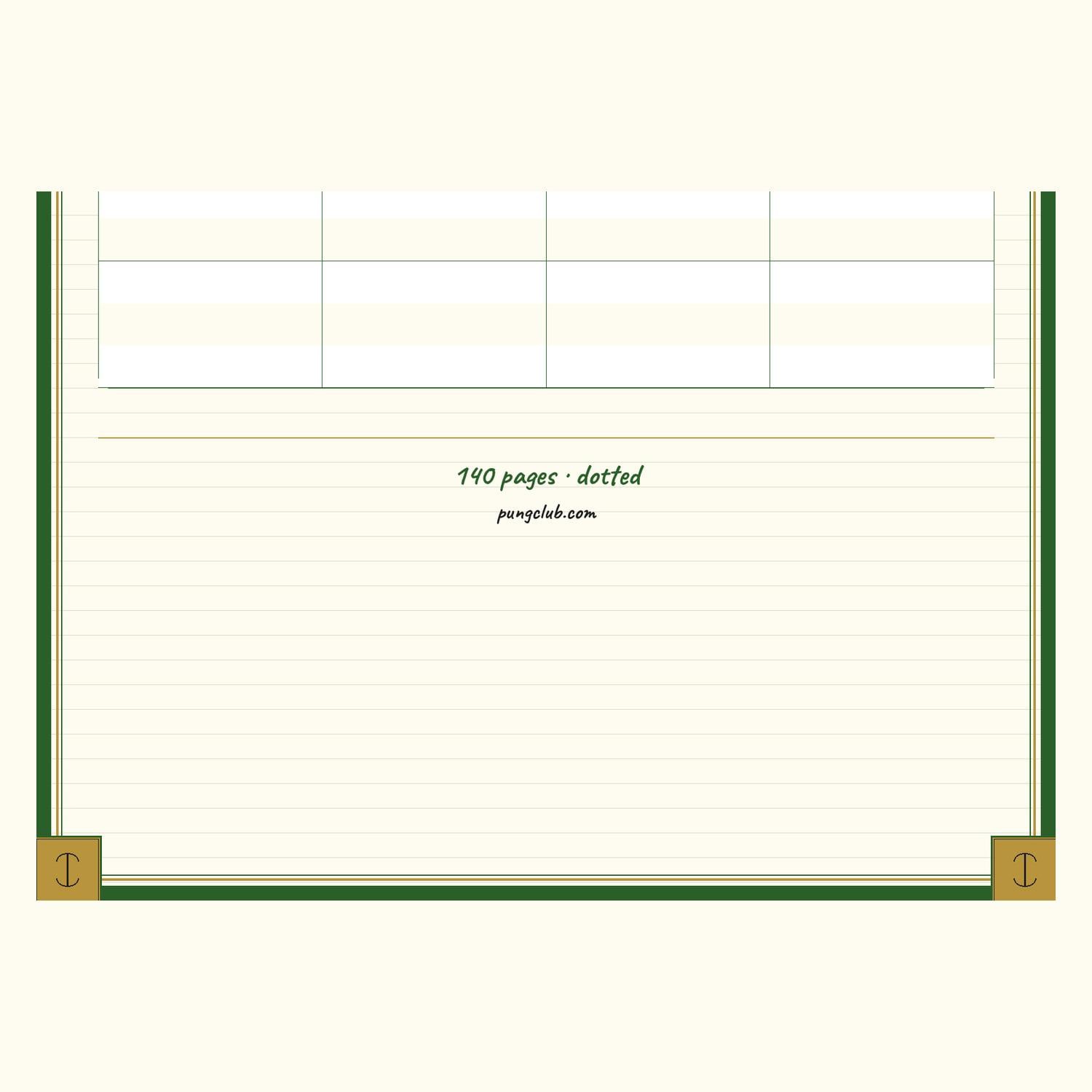 Mahjong Spiral Notebook with Bamboo Tile Cover