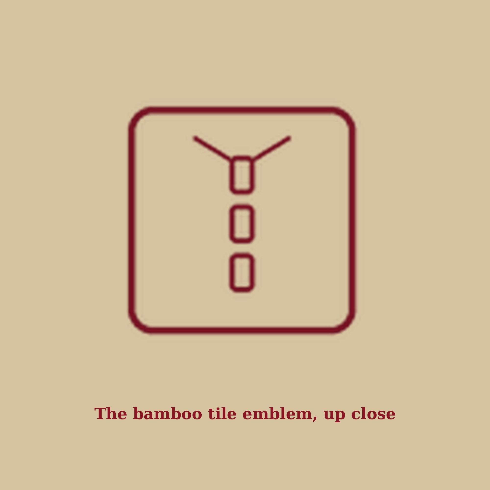 Mahjong Organic Cotton Tote Bag