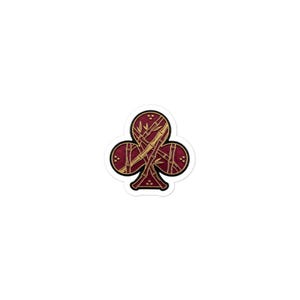 Pung Club Bamboo Emblem Sticker | Mahjong Streetwear
