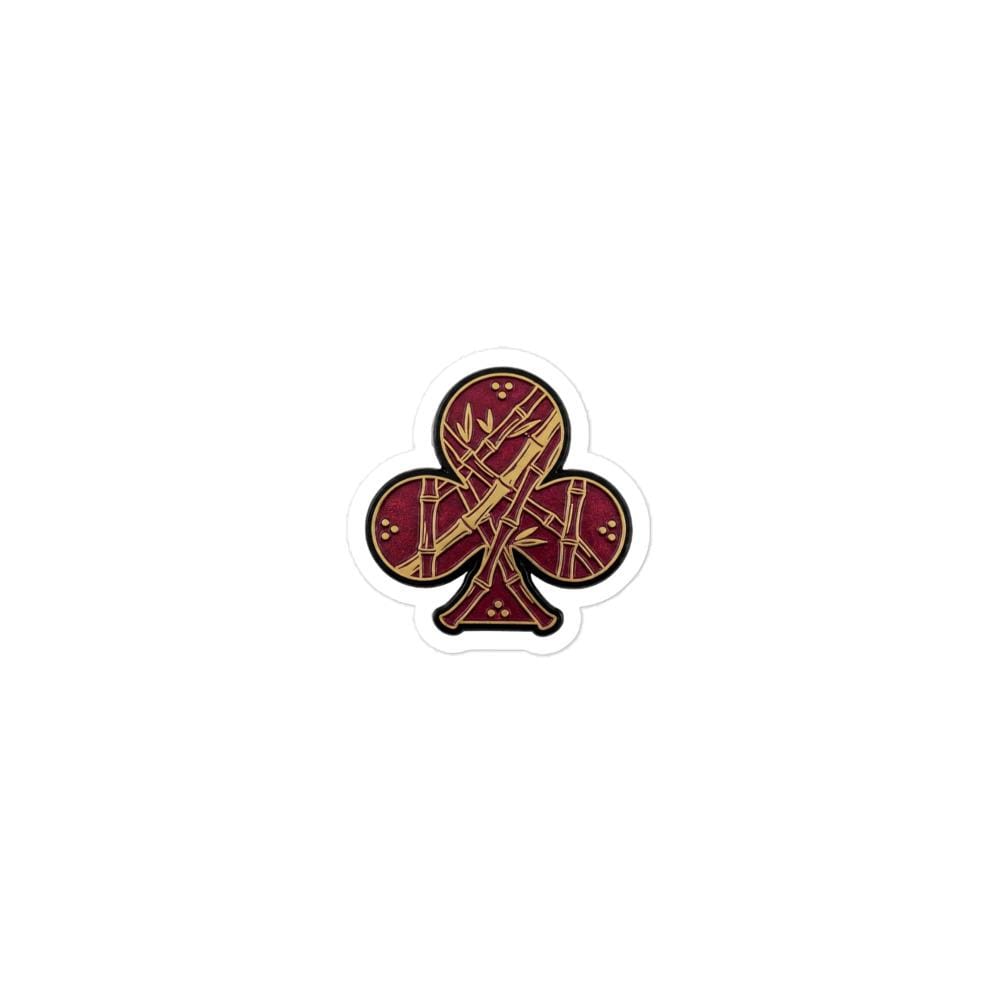 Mahjong Bamboo Tile Vinyl Sticker