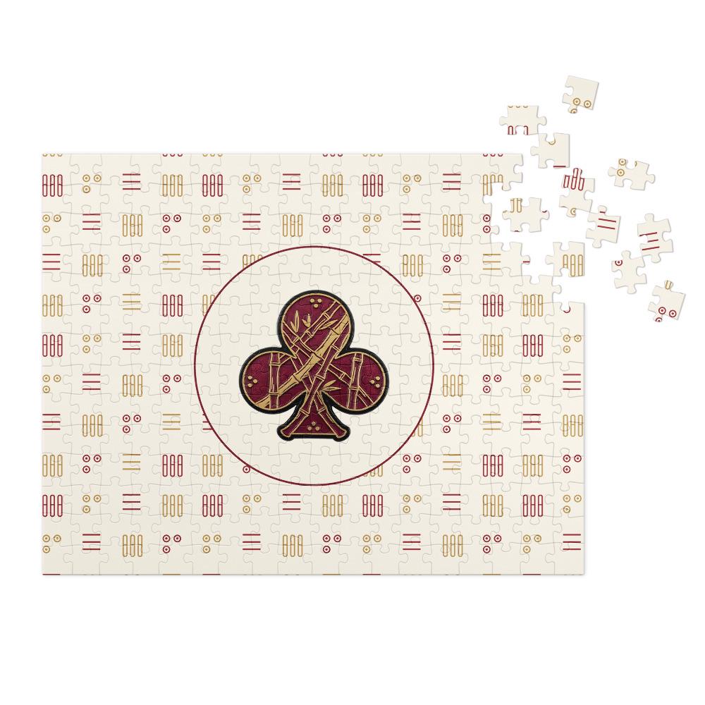 Mahjong Jigsaw Puzzle in a Tin