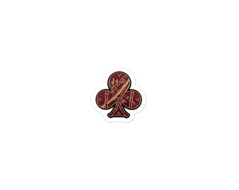 Pung Club Bambus-Emblem-Aufkleber | Mahjong Streetwear