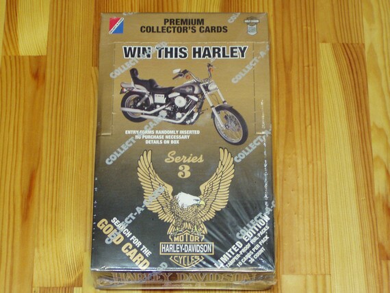 Harley davidson Collector s Cards Series 3 Sealed Case Etsy