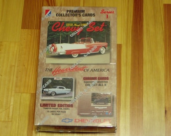 Chevy Collector's Cards - Series 1 - Sealed Case of 36 packs - 1992