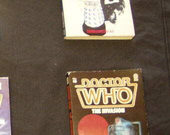 Dr Who The Dalek Invasion of Earth + The Invasion Paperback book Target Science Fiction sci fi Terrance Dicks Susan Barbara Ian Marter