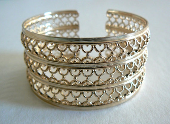 Multi Design Exquisite Filigree Vintage Bracelet … - image 9