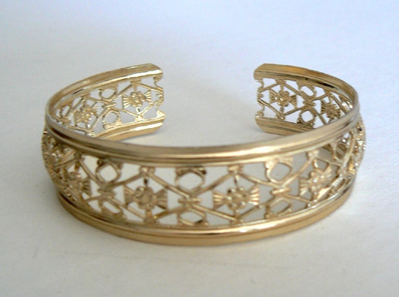 Multi Design Exquisite Filigree Vintage Bracelet … - image 8