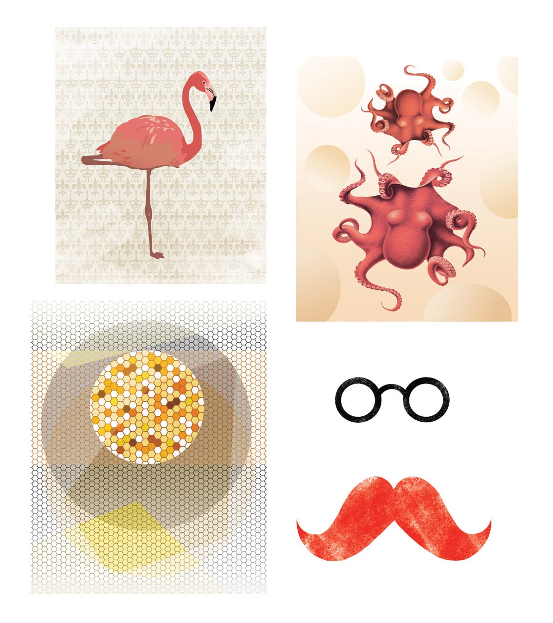 Rooster Kitchen Decor Farmhouse Decor Rooster Print Country - Etsy