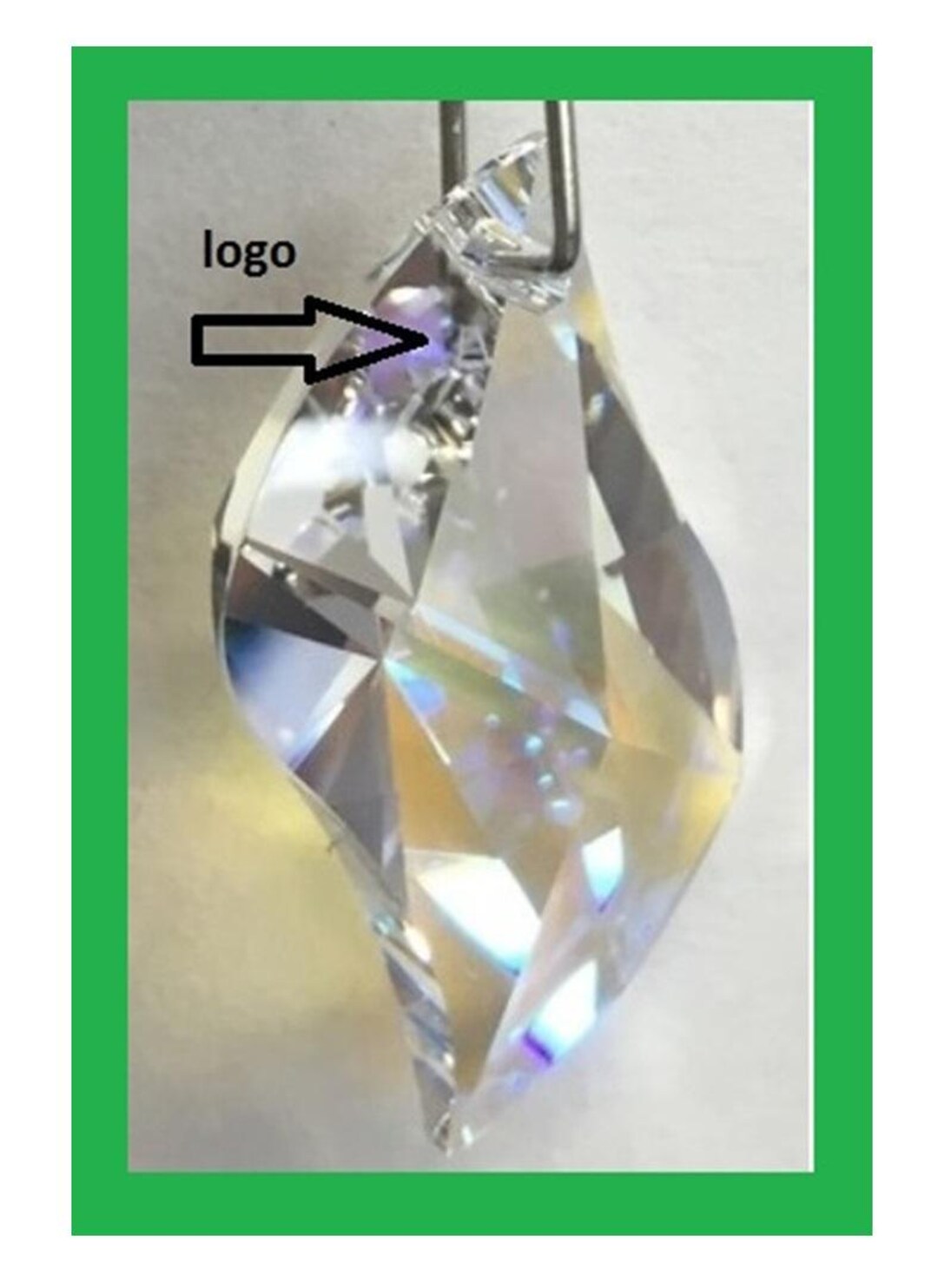 Swarovski STRASS #8950-805 Crystal AB Blue 30mm 
