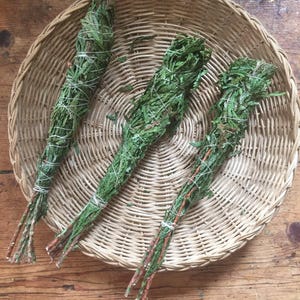 Cedar smudge stick