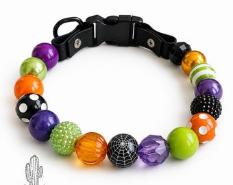 Halloween Pet Necklace Collar: Personalized Custom Pet Collar