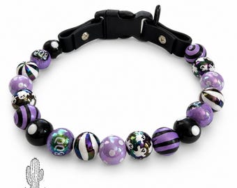 Halloween Ghost Pet Necklace Collar: Personalized Custom Pet Collar