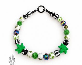 Leaf Pet Necklace Collar