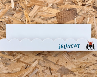 White 35cm Jellycat Style Wall Display Shelf