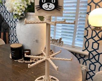Beige JellyCat Style Keychain Display Stand