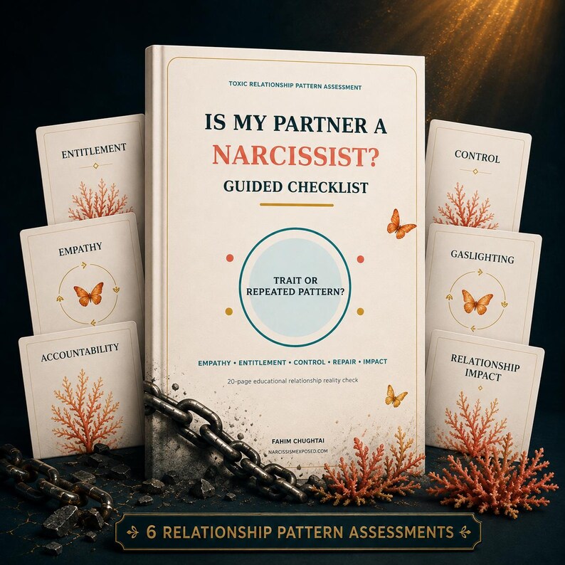 Toxic Relationship Worksheet.pdf Is My Partner a Narcissist Checklist, Toxic Relationship Assessment PDF ...