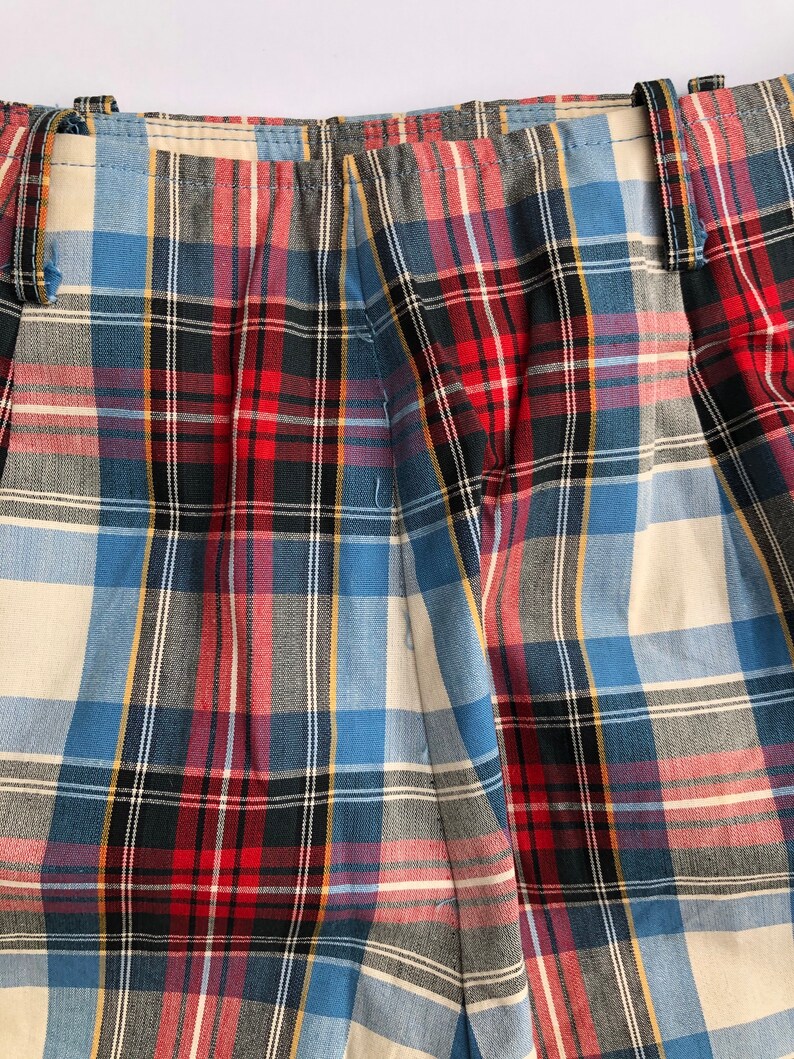 Vintage Petti Red Plaid Girls Play Pants 1960s Plaid Girls | Etsy