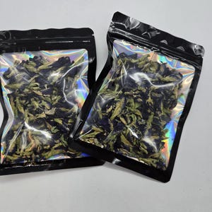 Organic 5x4 bag of dried Butterfly Pea Flowers