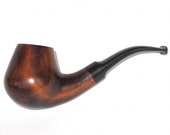 Wooden Pipe. Tobacco Smoking Pipe of Pear Root. Carving Handmade. Exclusive Smoking Pipes