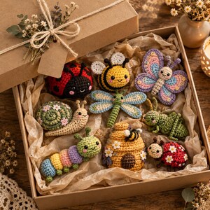 10-in-1 Crochet Garden Bugs Collection | Master Pattern Bundle (PDF Download)