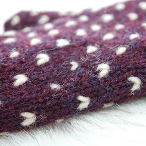 Mulberry Thrummed Mittens available in adult sizes image 3