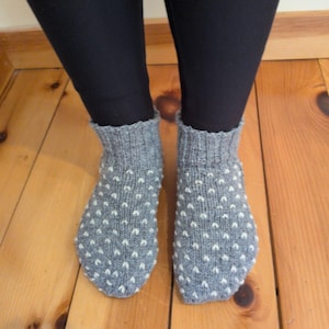 Warm Thrummed Wool Socks: Cozy Winter Slippers