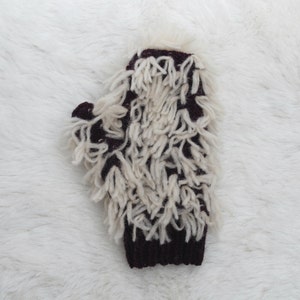 Mulberry Thrummed Mittens available in adult sizes image 2