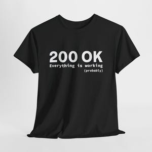 200 OK SIP-ingenjör T-shirt, rolig VoIP-tekniker