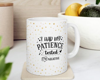 Funny Mom Mug, Sarcastic Mothers Day Gift, Coffee Tea Cup