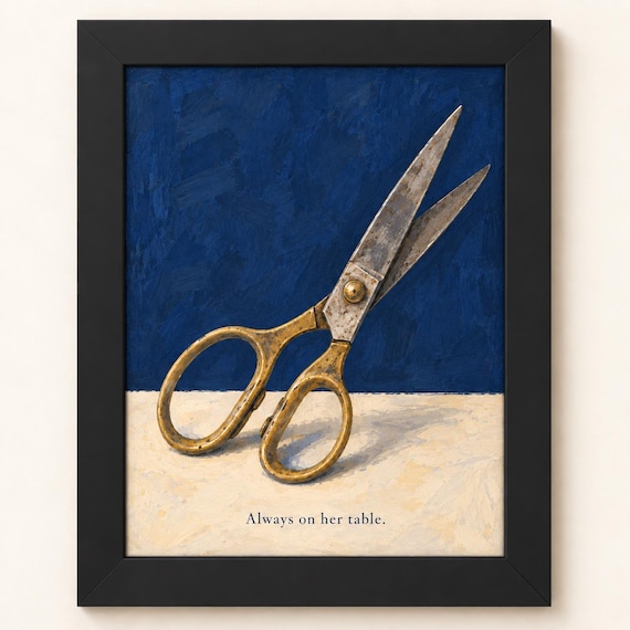 Custom Object Portrait Personalized The Things We Keep Belongings Illustration Gift, Christmas gift