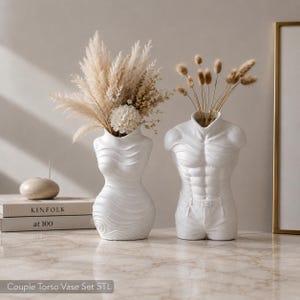 Female body vase